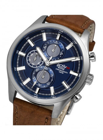 Men's Activ Water Resistant Chronograph Watch 90253STN384
