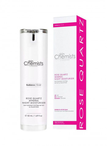 Rose Quartz Mineral Night Moisturiser 50ml