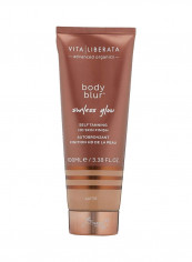 Body Blur Sunless Glow Self Tanning HD Skin Finish Brown 100ml