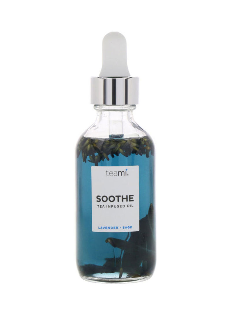 Soothe Tea Infused Facial Oil Lavender Sage 2ounce