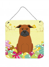 Chinese Chongqing With Eggs Printed Wall/Door Hanging Multicolour 14 x 14inch
