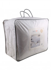 6-Piece Flora Comforter Set Polyester White 260X240centimeter