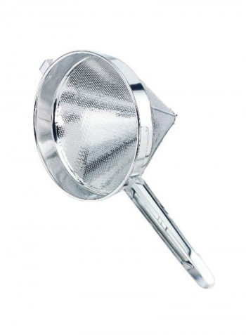 Stainless Steel Mesh Strainer Silver 12inch