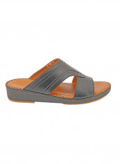 Slip On Comfort Wear Arabic Traditional Sandals Black