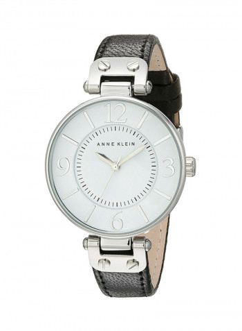 Women's Leather Analog Watch 109169WTBK