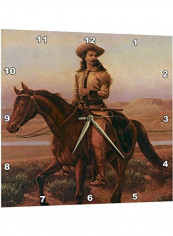 Buffalo Bill Cody Printed Analog Wall Clock Multicolour 13x13x0.1inch