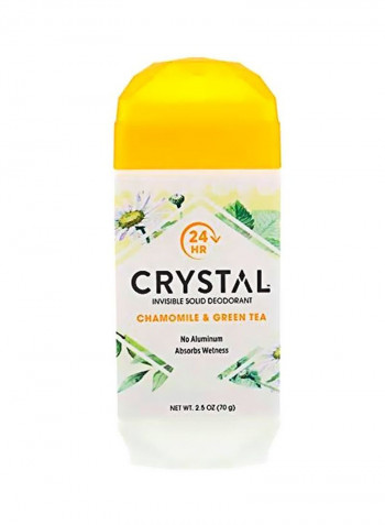 Pack Of 6 Chamomile And Green Tea Invisible Solid Deodorant 15ounce