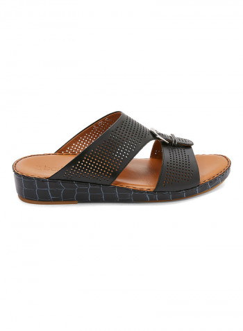 Traditional Arabic Sandals Black