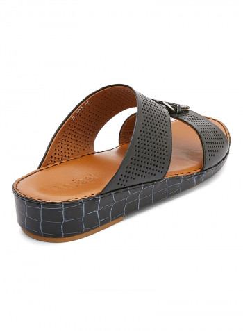 Traditional Arabic Sandals Black