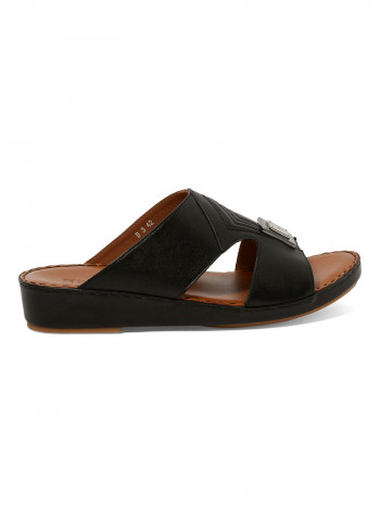 Traditional Arabic Sandals Black