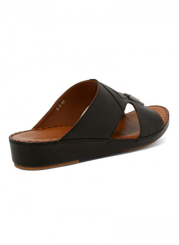 Traditional Arabic Sandals Black