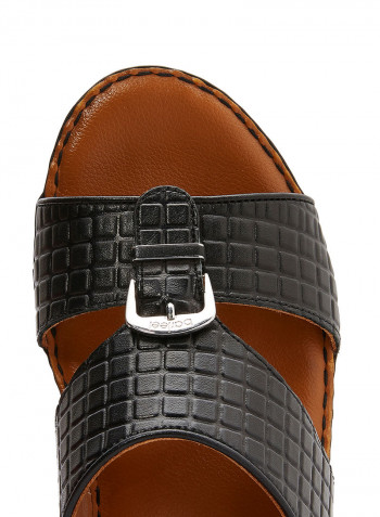 Traditional Arabic Sandals Black