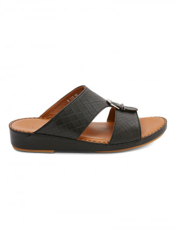 Traditional Arabic Sandals Black