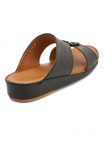 Traditional Arabic Sandals Black