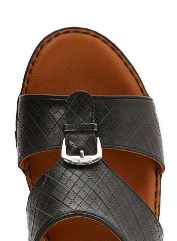 Traditional Arabic Sandals Black