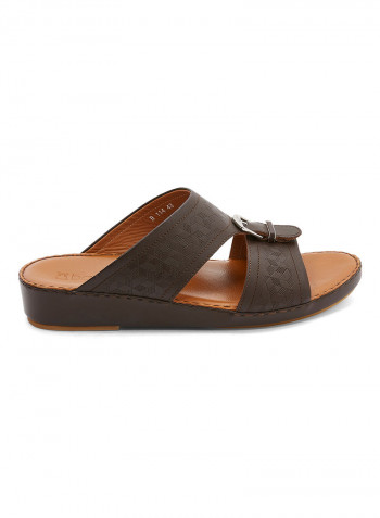 Traditional Arabic Sandals Brown