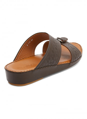 Traditional Arabic Sandals Brown