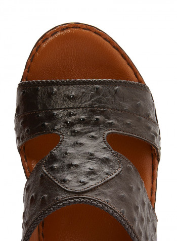 Traditional Arabic Sandals Brown