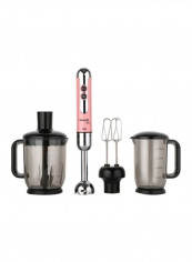 4-Piece Mia Mega Blender Set 850W 1500 ml 850 W A447-09 Rosa Gold/Chrome