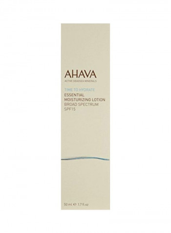 Essential Moisturizing Lotion Broad Spectrum SPF 15 1.7ounce