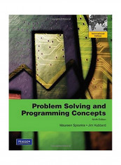 Problem Solving And Programming Concepts Paperback 9