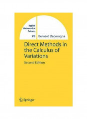 Direct Methods In The Calculus Of Variations Hardcover 2