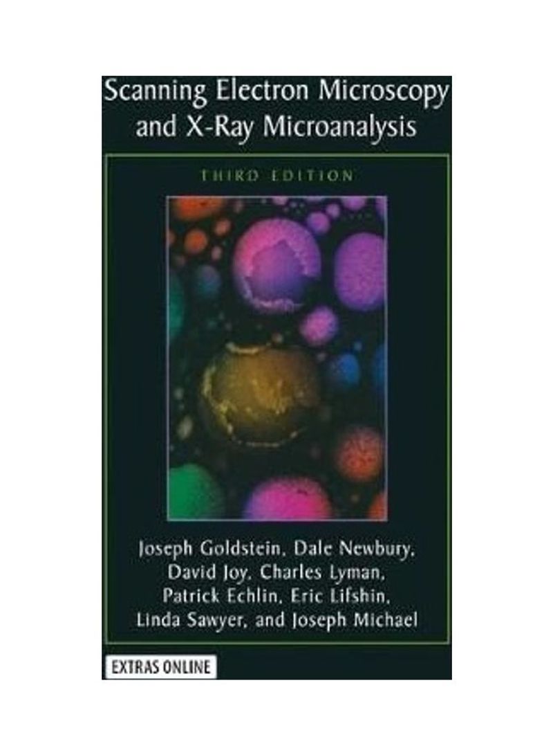 Scanning Electron Microscopy And X-Ray Microanalysis Hardcover English by Joseph Goldstein