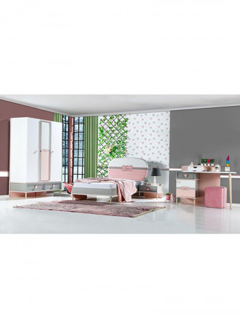 Elegant Night Stand Multicolour 55x38x42cm