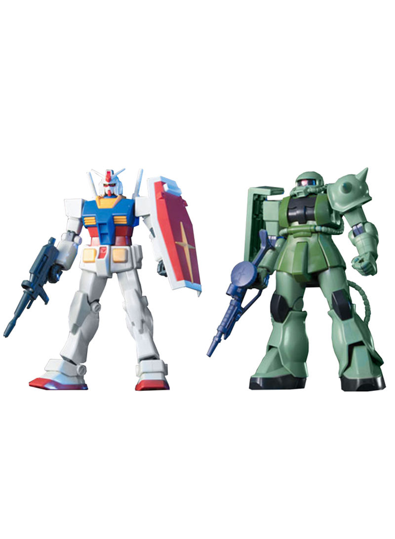 1/144 HG Gunpla Starter Set RX-78-2 Gundam + MS-06J Zaku II