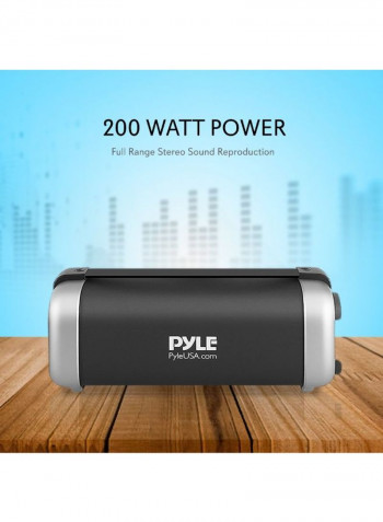 Compact Bluetooth Speaker Black/Silver