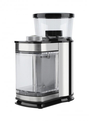 120W Coffee Grinder with 9 Adjustable Levels Silver 40.00 x 14.00 x 17.00cm