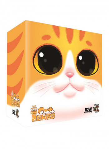 72-Piece Diamond Comic Distributors Cat Tower Building Game Set