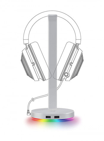 Base Station V2 Chroma Headset Stand with USB 3.1 and 7.1 Surround Sound
