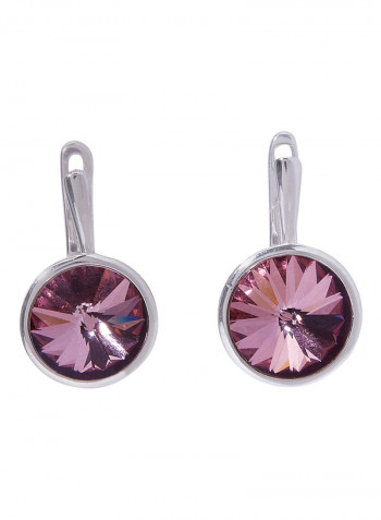Silver 925 Zircon Embellished Jewelry Set