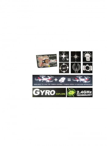 6-Channel R/C 360° Flip Quadcopter RC Toy