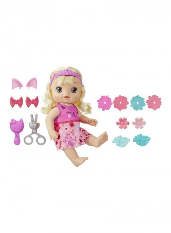 Baby Talking Doll With Bangs E5241