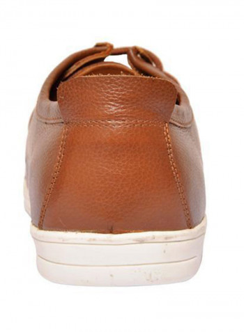 Derby Leather Formal Shoes Brown
