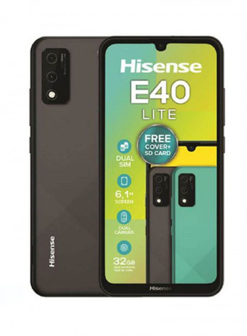 E40 Lite Dual SIM Black 2GB RAM 32GB 4G LTE