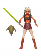 Star Wars Clone Wars Ahsoka Tano With Rotta The Huttlet Action Figure 87810