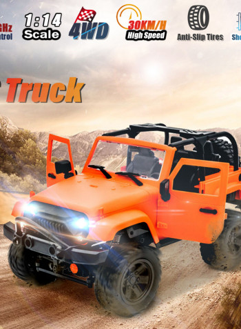 F2 1:14 Scale Remote Control Convertible Off Road Trucks 36.5cm