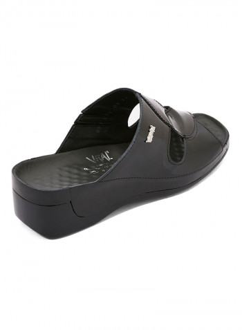 Comfort Slippers Schwarz