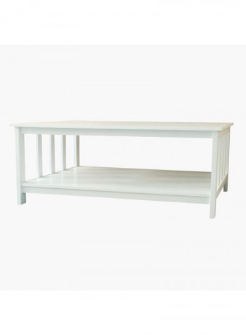 Halmstad Coffee Table White 120x60x45cm