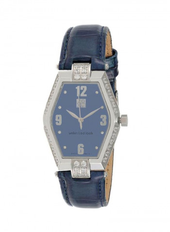 Women's Water Resistant Leather Analog Watch ZOM6011