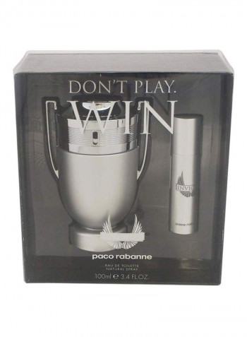 طقم عطر إنفيكتوس EDT مكون من قطعتين EDT 100 Ml, EDT Mini 10مل