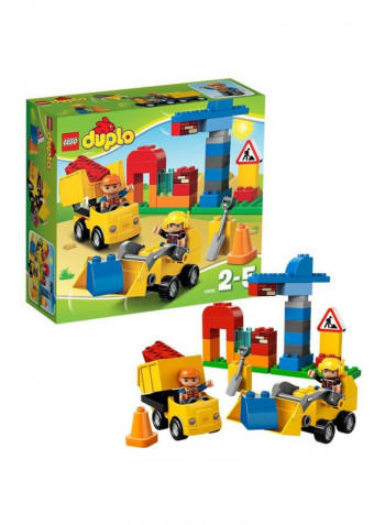43-Piece My First Construction Site Building Set 10518 2.8x2.6x1cm