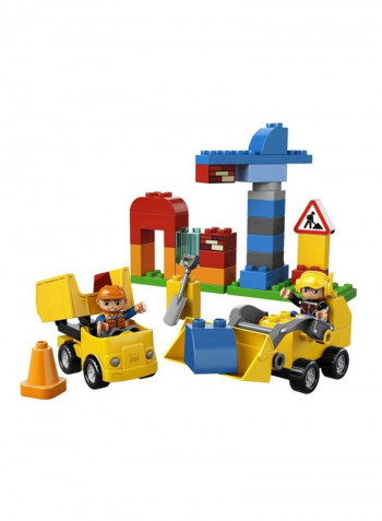 43-Piece My First Construction Site Building Set 10518 2.8x2.6x1cm