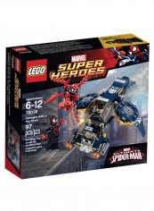 97-Piece Carnages Shield Sky Attack Building Kit 76036