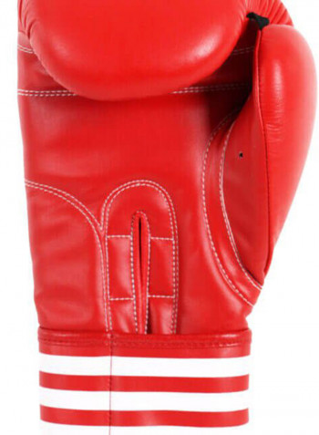 Pair Of Ultima Competition Boxing Gloves Red/White 10ounce