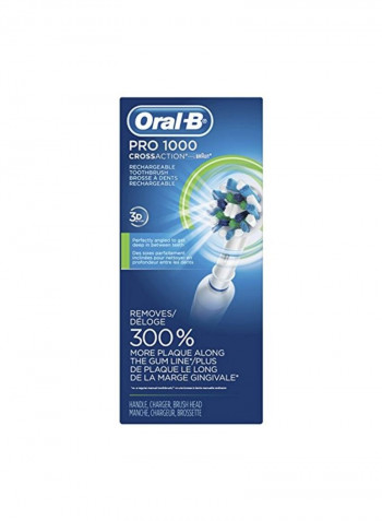 Rechargeable Electric Toothbrush White