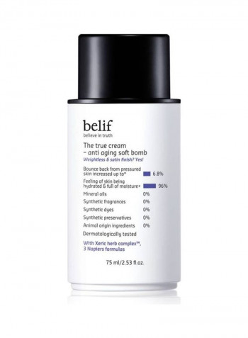 The True Cream Anti-Aging Soft Bomb 75ml